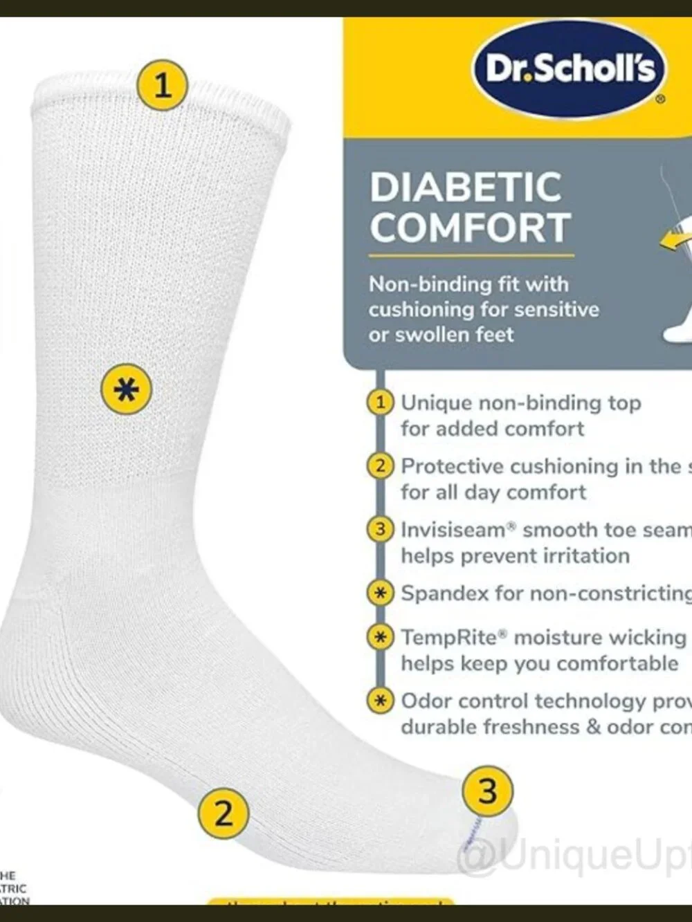N/A cushioned diabetic